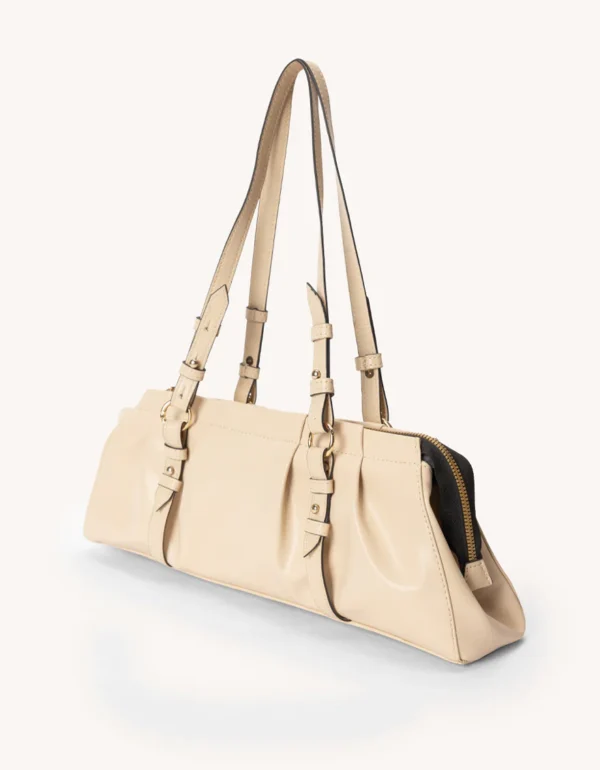 Beige Side Bag