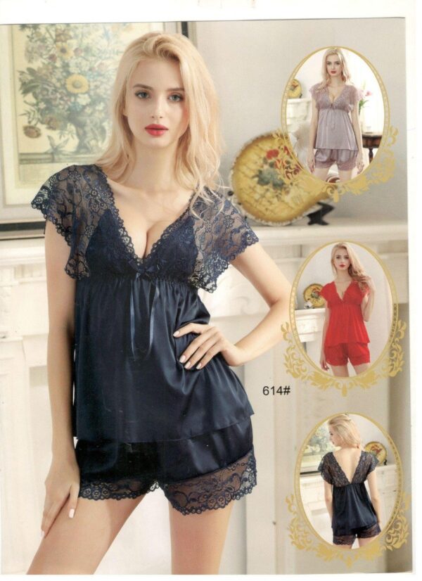 2 Pcs Sexy Short Nighty