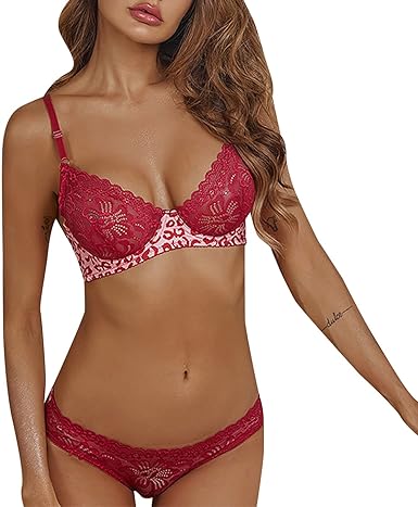 Sexy-Ladies-Red-Underwire-Adult-Lace-Push-up-Cotton-Women-Lingerie-Bra-Underwear-Set (5)