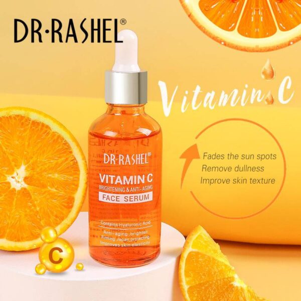 Dr Rashel Vitamin C Brightening & Anti-Aging Face Serum 50ml – Revitalize Your Skin